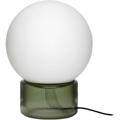 HÜBSCH - Lampada da tavolo Sphere - Verde - Vetro soffiato a bocca HÜBSCH - Lampada da tavolo Sphere - Verde - Vetro soffiato a bocca