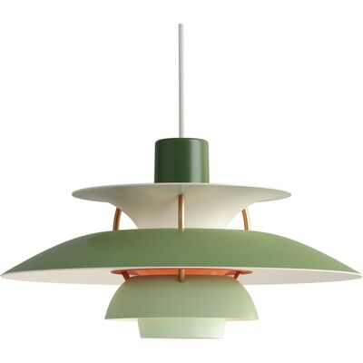 Louis Poulsen PH 5 Mini - Lampada a sospensione Verde Louis Poulsen PH 5 Mini - Lampada a sospensione Verde