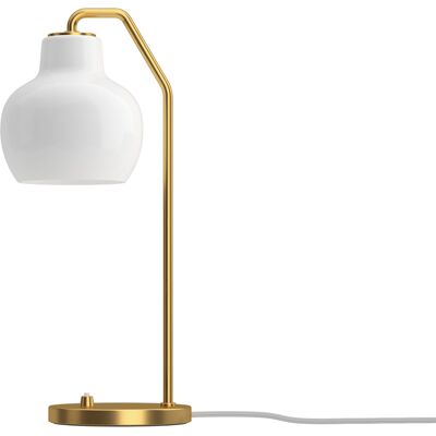 Louis Poulsen - Lampada da tavolo VL - Bianco - Ottone lucido - Designer Vilhelm Lauritzen Louis Poulsen - Lampada da tavolo VL - Bianco - Ottone lucido - Designer Vilhelm Lauritzen