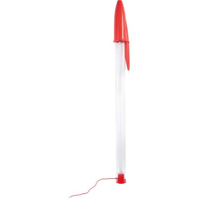 Seletti - Lampada Bic - Rosso - Policristallo - Designer Mario Paroli Seletti - Lampada Bic - Rosso - Policristallo - Designer Mario Paroli