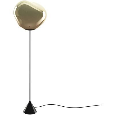 Tom Dixon - Lampada a stelo Melt - Oro - Policarbonato soffiato - Designer Tom Dixon - Lampada a stelo Melt - Oro - Policarbonato soffiato - Designer