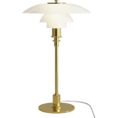 Louis Poulsen - Lampada da tavolo PH 3/2 - Metallo & Vetro opalino - Poul Henningsen Louis Poulsen - Lampada da tavolo PH 3/2 - Metallo & Vetro opalino - Poul Henningsen