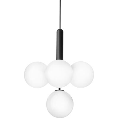 NUURA - Lampadario Miira - Grigio - Vetro soffiato a bocca - Designer Sofie Refer NUURA - Lampadario Miira - Grigio - Vetro soffiato a bocca - Designer Sofie Refer