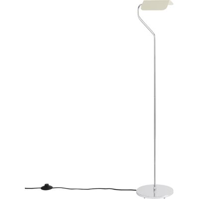 Lampada da terra Apex in acciaio beige - Design moderno Lampada da terra Apex in acciaio beige - Design moderno