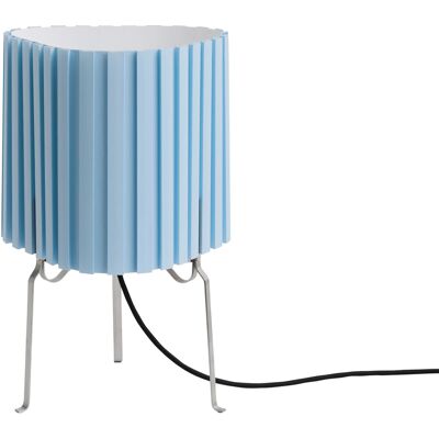 Hay - Lampada da tavolo Canelé - Blu - Acciaio cromato - Designer Camille Viallet Hay - Lampada da tavolo Canelé - Blu - Acciaio cromato - Designer Camille Viallet