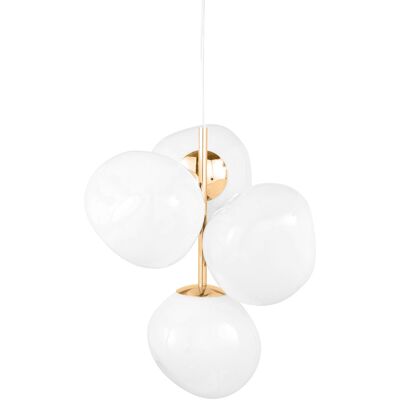 Tom Dixon - Lampadario Melt - Bianco - Policarbonato soffiato - Designer Tom Dixon - Lampadario Melt - Bianco - Policarbonato soffiato - Designer