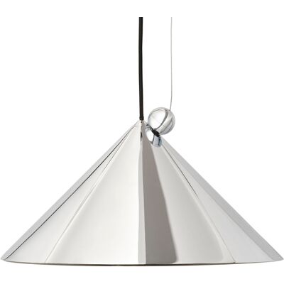 Tom Dixon - Sospensione Pose - Argento - Acciaio - Designer Tom Dixon - Sospensione Pose - Argento - Acciaio - Designer