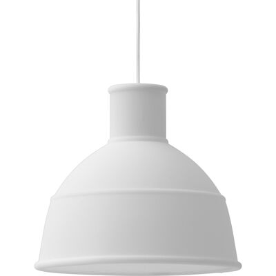 Lampada a Sospensione Unfold di Muuto - Bianco - Silicone - Design Industriale Lampada a Sospensione Unfold di Muuto - Bianco - Silicone - Design Industriale