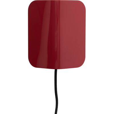 Hay - Apex - Bordeaux - Acciaio - Lampada da parete Hay - Apex - Bordeaux - Acciaio - Lampada da parete