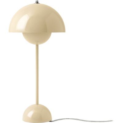 tradition &; - Lampada da tavolo FlowerPot - Beige - Acciaio laccato - Designer Verner Panton tradition &; - Lampada da tavolo FlowerPot - Beige - Acciaio laccato - Designer Verner Panton