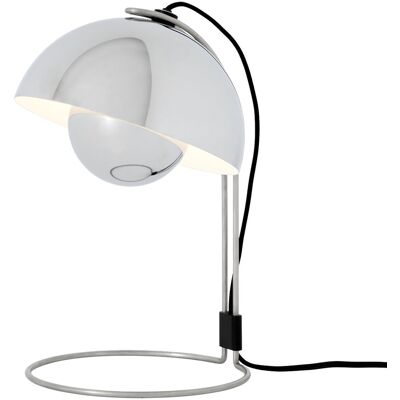 tradition &; - Lampada da tavolo FlowerPot - Metallo - Acciaio cromato - Designer Verner Panton tradition &; - Lampada da tavolo FlowerPot - Metallo - Acciaio cromato - Designer Verner Panton