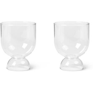 Ferm Living - Set di 2 - Vetro soffiato a bocca Still - Trasparente - Vetro soffiato a bocca - Designer Trine Andersen Ferm Living - Set di 2 - Vetro soffiato a bocca Still - Trasparente - Vetro soffiato a bocca - Designer Trine Andersen
