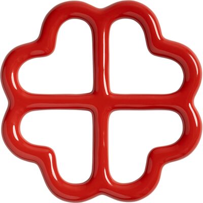 klevering & - Sottopentola CLOVER - Rosso - Gres klevering & - Sottopentola CLOVER - Rosso - Gres