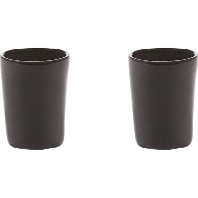Serax - Tazze da espresso La Mère 2 pezzi - Marrone - Tazza da caffè Serax - Tazze da espresso La Mère 2 pezzi - Marrone - Tazza da caffè