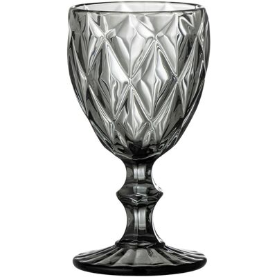 Bloomingville - Bicchiere da vino Verres & carafes - Grigio - Vetro Bloomingville - Bicchiere da vino Verres & carafes - Grigio - Vetro
