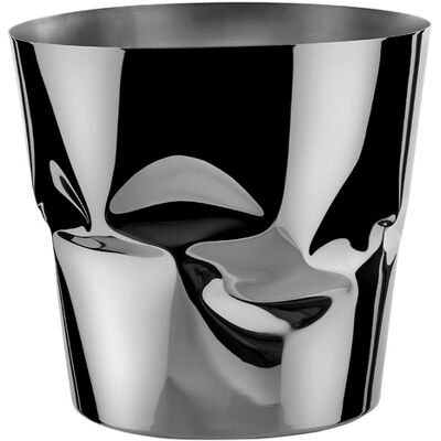 Alessi - Secchiello da champagne Tornitore matto - Metallo - Acciaio inox 18, 10 - Designer Paolo Ulian Alessi - Secchiello da champagne Tornitore matto - Metallo - Acciaio inox 18, 10 - Designer Paolo Ulian