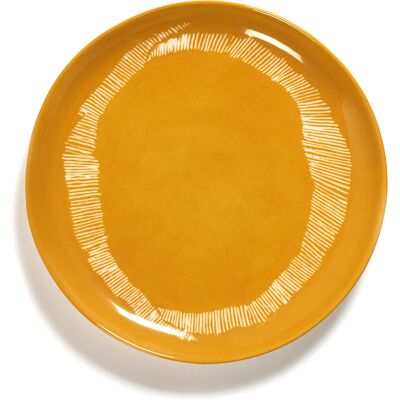 Serax - Piatto Feast - Giallo - Gres smaltato - Designer Ivo Bisignano Serax - Piatto Feast - Giallo - Gres smaltato - Designer Ivo Bisignano