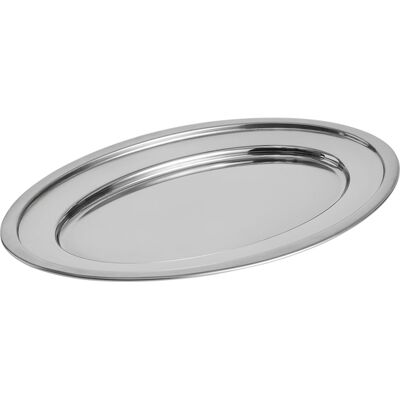 Hay - Piatto da portata Essential - Argento - Acciaio inossidabile lucido Hay - Piatto da portata Essential - Argento - Acciaio inossidabile lucido