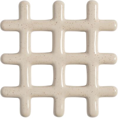 klevering & - Sottopentola Dessous de verre - Beige - Gres klevering & - Sottopentola Dessous de verre - Beige - Gres