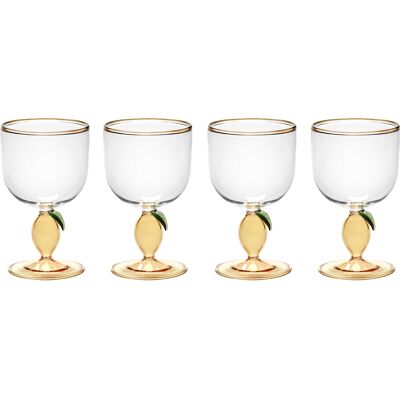 Serax - Set di 4 Yam - Giallo - Vetro borosilicato - Designer WAWW La Table Serax - Set di 4 Yam - Giallo - Vetro borosilicato - Designer WAWW La Table