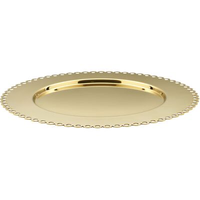Alessi - Sottopiatto Tornitore matto - Oro - Acciaio inox 18, 10 - Designer Nika Zupanc Alessi - Sottopiatto Tornitore matto - Oro - Acciaio inox 18, 10 - Designer Nika Zupanc