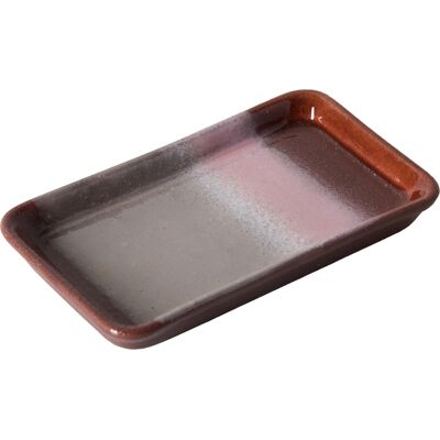 HK LIVING - Piatto per dolcetti 70s ceramics - Rosso - Gres smaltato HK LIVING - Piatto per dolcetti 70s ceramics - Rosso - Gres smaltato