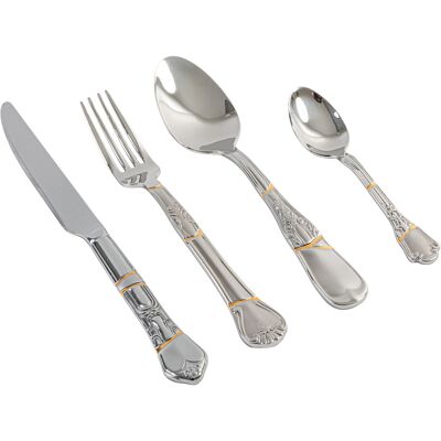 Set Posate Kintsugi Seletti - Acciaio Inox - Designer Marcantonio Set Posate Kintsugi Seletti - Acciaio Inox - Designer Marcantonio