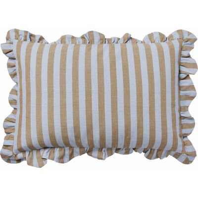 BROSTE COPENHAGEN - Foodera cuscino Ina - Blu - Cotone BROSTE COPENHAGEN - Foodera cuscino Ina - Blu - Cotone