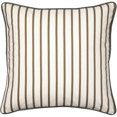 BROSTE COPENHAGEN - Foodera cuscino Franca - Marrone - Cotone BROSTE COPENHAGEN - Foodera cuscino Franca - Marrone - Cotone