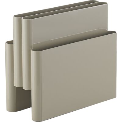 Kartell - Portariviste - Grigio - Tecnopolimero termoplastico - Designer Giotto Stoppino Kartell - Portariviste - Grigio - Tecnopolimero termoplastico - Designer Giotto Stoppino