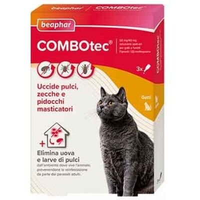 Beaphar Combotec per Gatti 3 Fiale Beaphar Combotec per Gatti 3 Fiale