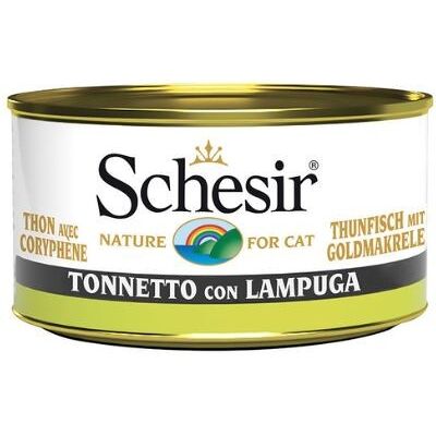 Cibo per gatti Schesir Whitebridge Tonno con Delfino in Gelatina 85 g Cibo per gatti Schesir Whitebridge Tonno con Delfino in Gelatina 85 g