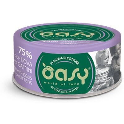 Marca Modello - Cibo Gattino Pollo e Uova - 70g Marca Modello - Cibo Gattino Pollo e Uova - 70g