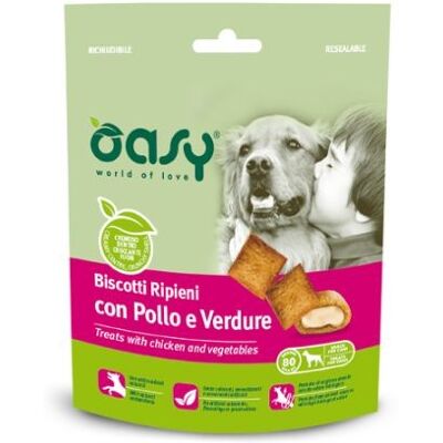 Wonderfood Spa Oasy Cane Snack Biscotti Ripieni - Snack per cani Wonderfood Spa Oasy Cane Snack Biscotti Ripieni - Snack per cani