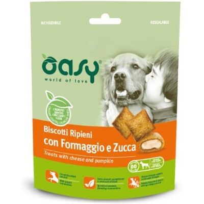 Wonderfood Oasy Biscotti con Formaggio e Zucca - 80g Wonderfood Oasy Biscotti con Formaggio e Zucca - 80g