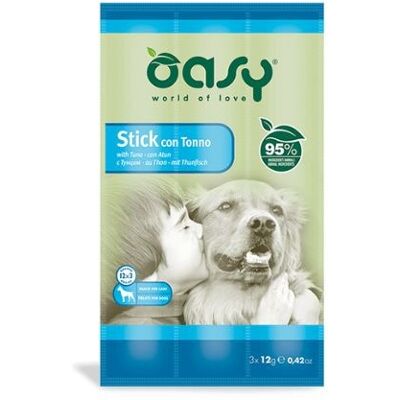 Wonderfood Oasy Snack per Cani - Manzo & Tonno - 3x12g Wonderfood Oasy Snack per Cani - Manzo & Tonno - 3x12g