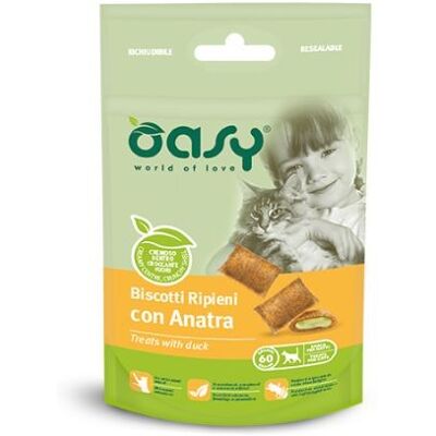Snack di Anatra Oasy per Gatti - Alta Qualità - 60g Snack di Anatra Oasy per Gatti - Alta Qualità - 60g