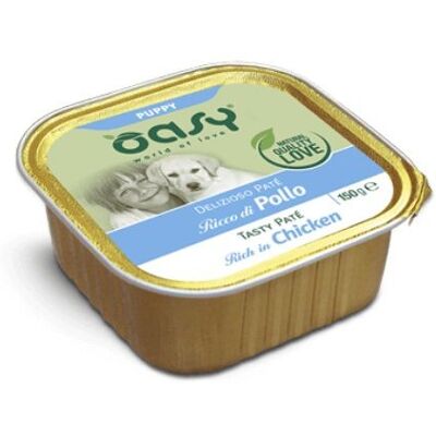 Oasy Spezzatino di Pollo per Cuccioli 150g - Cibo per cani Oasy Spezzatino di Pollo per Cuccioli 150g - Cibo per cani