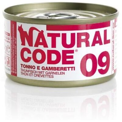Natural Code Cibo per Gatti Tonno e Gamberetti - 85g - Pack di 12 Natural Code Cibo per Gatti Tonno e Gamberetti - 85g - Pack di 12