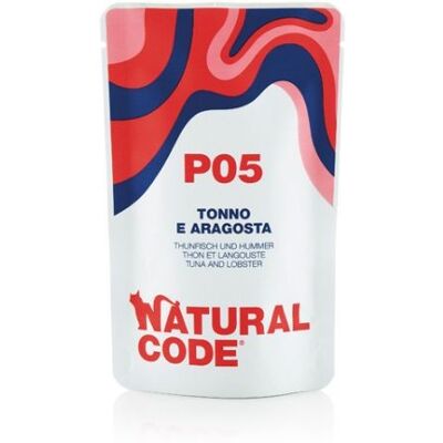 Natural Line srl P05 Cibo per Gatti con Tonno e Aragosta - 70g Natural Line srl P05 Cibo per Gatti con Tonno e Aragosta - 70g