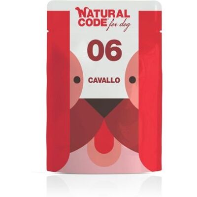 Natural Code P06 Cibo per cani - Cavallo Manzo - Adulti - Senza cereali Natural Code P06 Cibo per cani - Cavallo Manzo - Adulti - Senza cereali