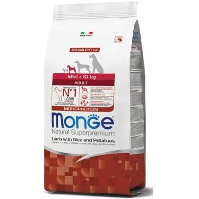 Monge Agnello Riso e Patate Cibo Cani - Taglia Piccola Monge Agnello Riso e Patate Cibo Cani - Taglia Piccola