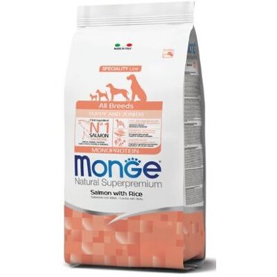 Monge & C. spa Monge Salmone e Riso Cuccioli & Junior - Cibo per Cani Monge & C. spa Monge Salmone e Riso Cuccioli & Junior - Cibo per Cani