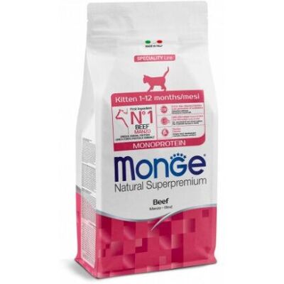 Monge Kitten Manzo - Cibo Secco Premium per Gattini Monge Kitten Manzo - Cibo Secco Premium per Gattini