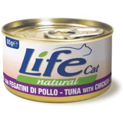 Life Petcare Life Gatto Naturale Tonno e Fegatini - 85g Life Petcare Life Gatto Naturale Tonno e Fegatini - 85g