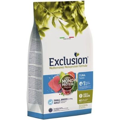 Exclusion Dog Mediterraneo Adult Small Tonno 2kg Exclusion Dog Mediterraneo Adult Small Tonno 2kg