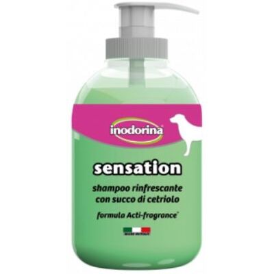 Inodorina Shampoo Sensation Rinfrescante con Cetriolo 300ml Inodorina Shampoo Sensation Rinfrescante con Cetriolo 300ml