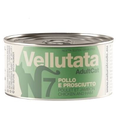 Natural Code Adult Cat Vellutata 07 Pollo e Prosciutto 85 g Natural Code Adult Cat Vellutata 07 Pollo e Prosciutto 85 g