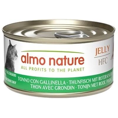 Almo Nature HFC Jelly Tonno con Gallinella - Cibo per Gatti Almo Nature HFC Jelly Tonno con Gallinella - Cibo per Gatti
