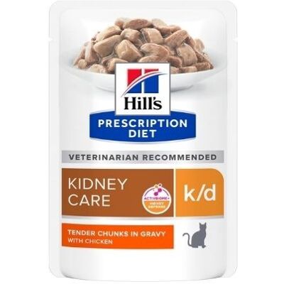 Alimento per Gatti Hill's Prescription Diet k/d Cura Renale - 85 g Alimento per Gatti Hill's Prescription Diet k/d Cura Renale - 85 g